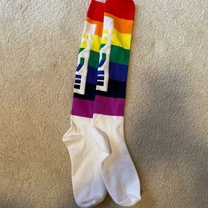 American Eagle knee high “Pride” socks